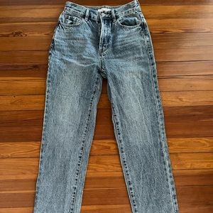 high rise straight pacsun jeans